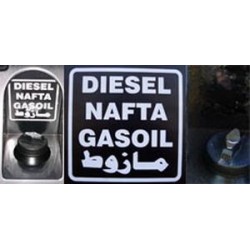 GREY DIESEL STICKER