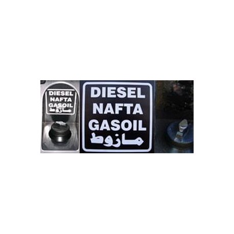 GREY DIESEL STICKER Best of LAND - 1