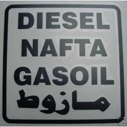 AUTOCOLLANT DIESEL GRIS Best of LAND - 2