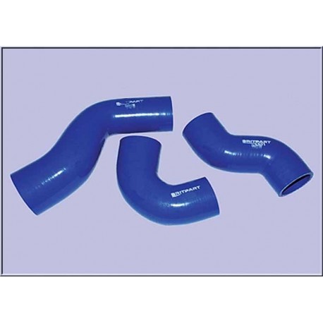 Kit durites intercooler silicone bleu - DEF Td5 Terrafirma4x4 - 1