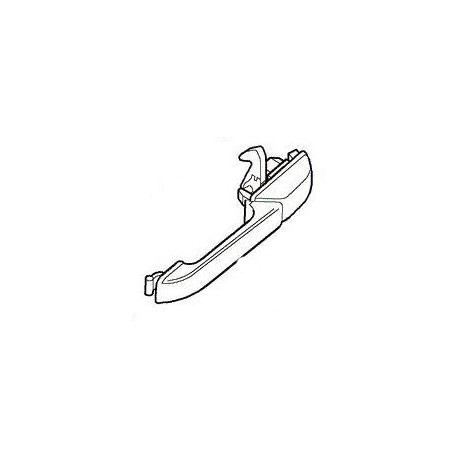 Range Rover P38 handle - door pull RH or LH Land Rover Genuine - 1