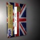 Autocollant pour carte bancaire - Drapeau anglais Best of LAND - 1