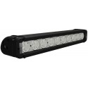 Barre de 10 leds Evo Prime noire 40 degrés - VisionX