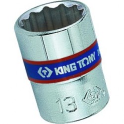 Douille 13mm 12 pans -1/2 - KING TONY