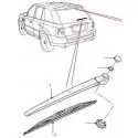 Range Rover Sport wiper arm rear