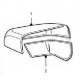 RRS, Discovery 3 and Freelander 2 upper mirror caps Land Rover Genuine - 1