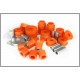 POLYBUSH DYNAMIC ORANGE FOR DEFENDER FROM 2002 Polybush - 1