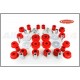 KIT POLYBUSH PERFORMANCE ROUGE DEFENDER A PARTIR DE 2002 Polybush - 1