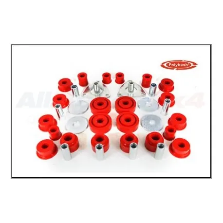 POLYBUSH PERFORMANCE RED FOR DEFENDER FROM 2002