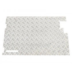 Plaque en alu pour porte arrière sans essuie-glace de Defender et Serie