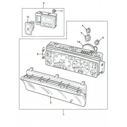 Bulb + holder brown for Discovery 2