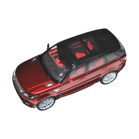 Miniature RANGE ROVER SPORT 2014 rouge - 1/43e Britpart - 1