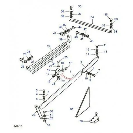 DEFENDER 130 panel extension rear quarter LH - GENUINE