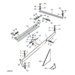 DEFENDER 130 panel extension rear quarter RH - GENUINE Land Rover Genuine - 1