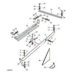 DEFENDER 130 panel extension rear quarter RH - GENUINE