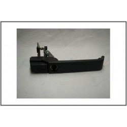 Poignée De Porte Extérieur Avant Gauche Pour Land Rover Defender L316 - Référence MXC7652, Noir, Avec Cylindre