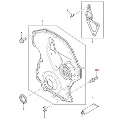 DEFENDER TD4 cranshaft front oil seal - GENUINE Land Rover Genuine - 1