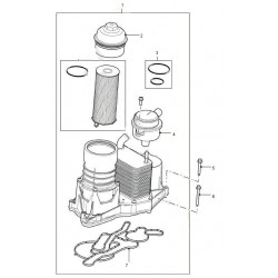 RANGE ROVER L322 and RRS 3.6 TDV8 oil separator - GENUINE Land Rover Genuine - 1