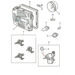 DISCOVERY headlight ajuster socket