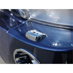 DISCOVERY 3 and RRS headlight washer jet cap - chrome finish Britpart - 1