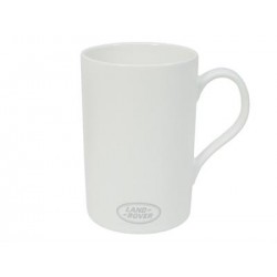 Mug blanc avec logo LAND ROVER gris Britpart - 1