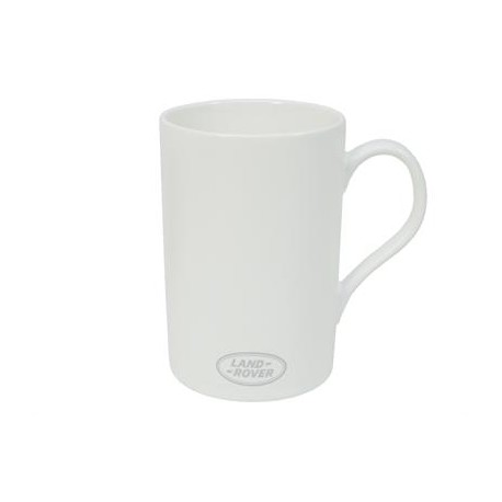 Mug blanc avec logo LAND ROVER gris Britpart - 1