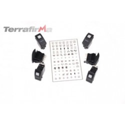 Kit 6 interrupteurs noirs Terrafirma4x4 - 1