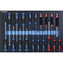 Complete pro tool trolley 176 pieces - KING TONY