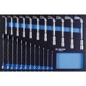 Complete pro tool trolley 176 pieces - KING TONY