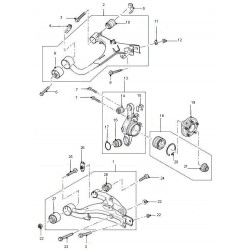 Bras de suspension inferieur ARD DISCOVERY 3 susp pneumatique - OEM OEM - 2
