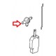 DEFENDER rear door bell crank assy Land Rover Genuine - 2