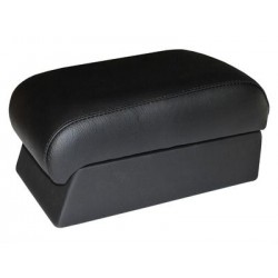 FREELANDER 1 adjustable armrest - real black leather Britpart - 1
