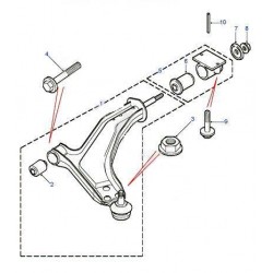 FREELANDER 1 lower suspension arm bush N2 - REPLACEMENT