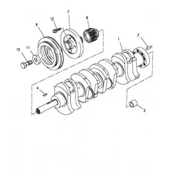 DEFENDER D/TD/200tdi crankshaft drive belt pulley Britpart - 2