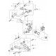 Bolt + nut for DISCOVERY 3 rear upper suspension arm N1 OEM - 2