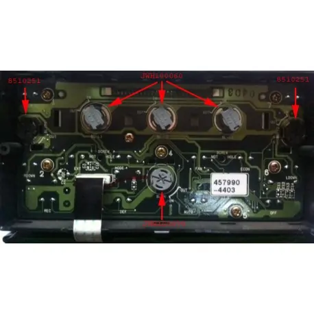 Ampoule d'éclairage de console de clim/chauffage de DISCOVERY TD5/V8 N1