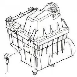 DEFENDER TD4 air box strap securing