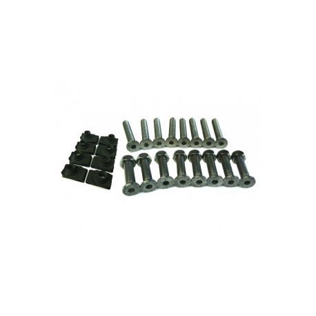 DEFENDER front doors stainless steel bolt kit Britpart - 1