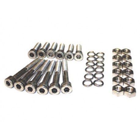 DEFENDER rear doors stainless steel bolt kit Britpart - 1