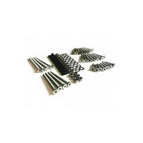 DEFENDER front and rear doors stainless steel bolt kit Britpart - 1