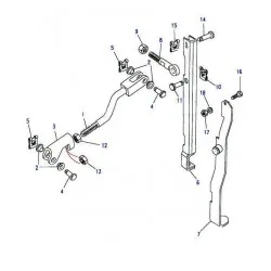 Biellette de liaison de boîte de transfert LT230 Land Rover Genuine - 2