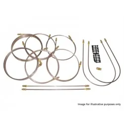 Kit tuyaux de cuivre de freinage pour DEFENDER 90 de 1992 à 2004 - Conduite à gauche