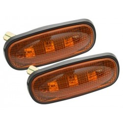 Paire de répétiteurs latéraux à leds pour DEFENDER - Orange