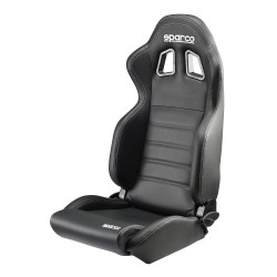 DEFENDER SPARCO seat - black leatherette