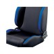 Siège SPARCO R100 pour DEFENDER - Tissu noir/bleu Sparco - 1