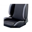 DEFENDER SPARCO seat - black/greyfabric