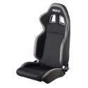 DEFENDER SPARCO seat - black/greyfabric