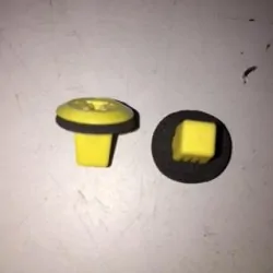 Nut plastic 4.2 x 6.7 x 6.7