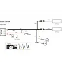 Two lamps LAZER harness kit - RS range