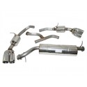 RANGE ROVER P38 4.0/4.6 stainless steel sport exhaust system with twin tailpipe